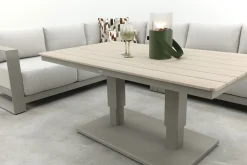 GI Levanto/Cyprus lounge-/diningset met verstelbare tuintafel - Valley Sand