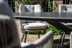 GI Linares rope dining tuinstoel - Carbon