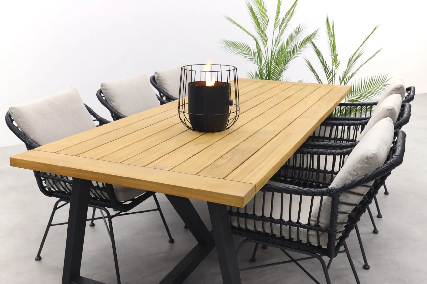 GI Margriet black /Noah tuinset - 7-delig OP=OP