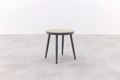 GI Margriet ronde bijzettafel Ø50 cm. - Carbon black