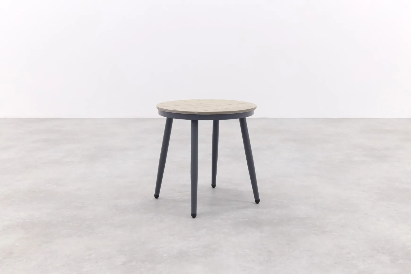 GI Margriet ronde bijzettafel Ø50 cm. - Carbon black
