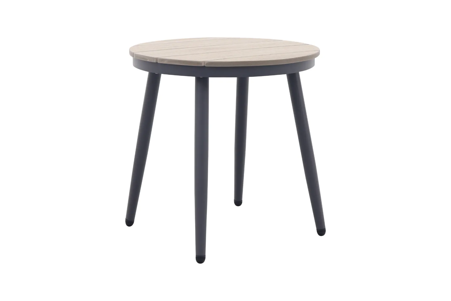 GI Margriet ronde bijzettafel Ø50 cm. - Carbon black