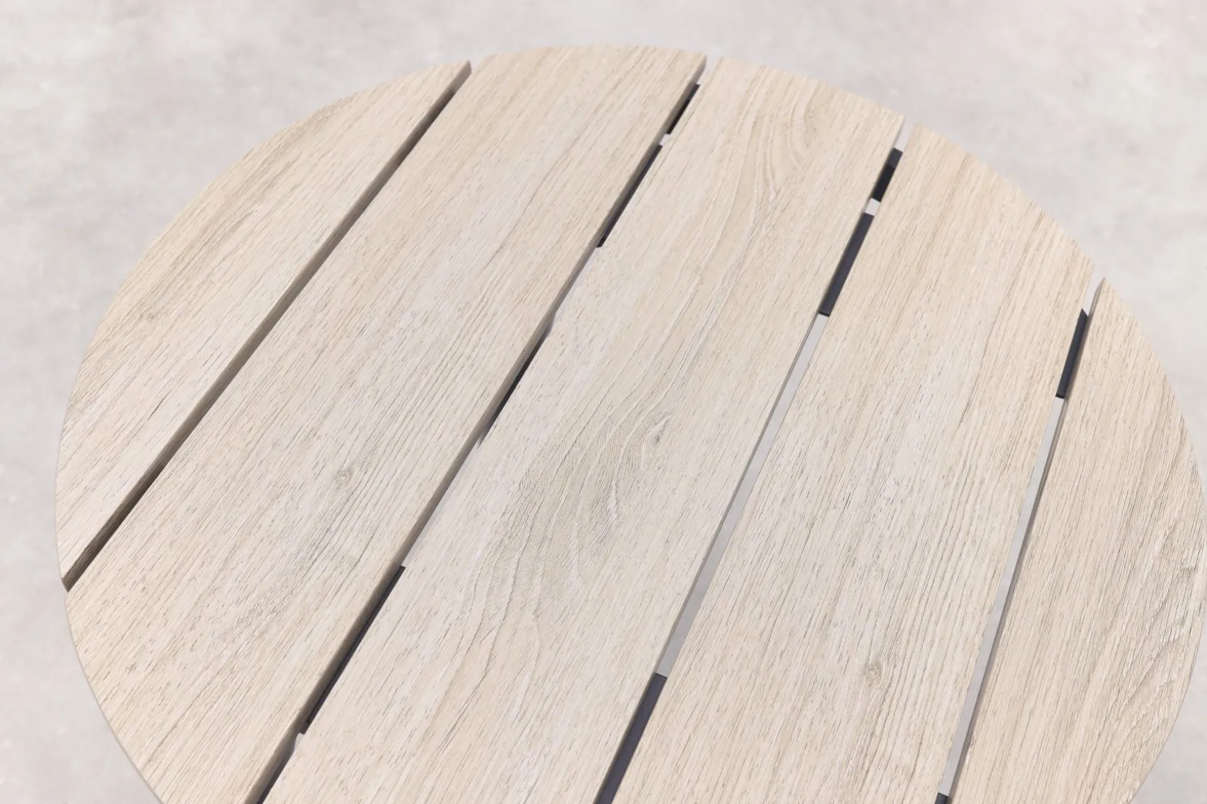 GI Margriet ronde bijzettafel Ø50 cm. - Carbon black