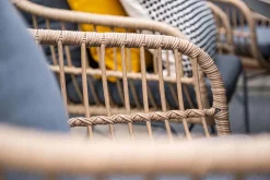 GI Margriet wicker dining tuinstoel - Naturel