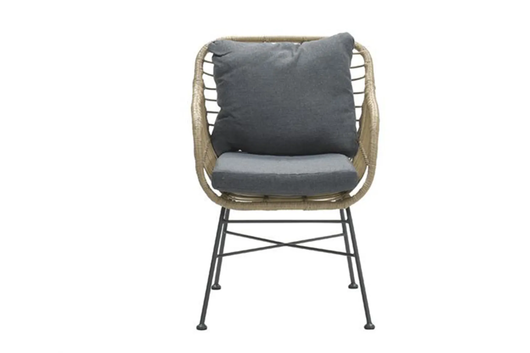 GI Margriet wicker dining tuinstoel - Naturel