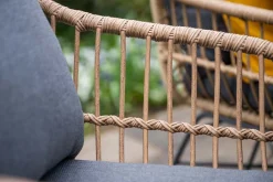 GI Margriet wicker dining tuinstoel - Naturel