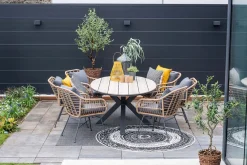 GI Margriet wicker dining tuinstoel - Naturel
