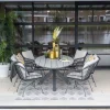 GI Margriet wicker dining tuinstoel - Zwart