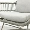 GI Margriet wicker dining tuinstoel - Taupe