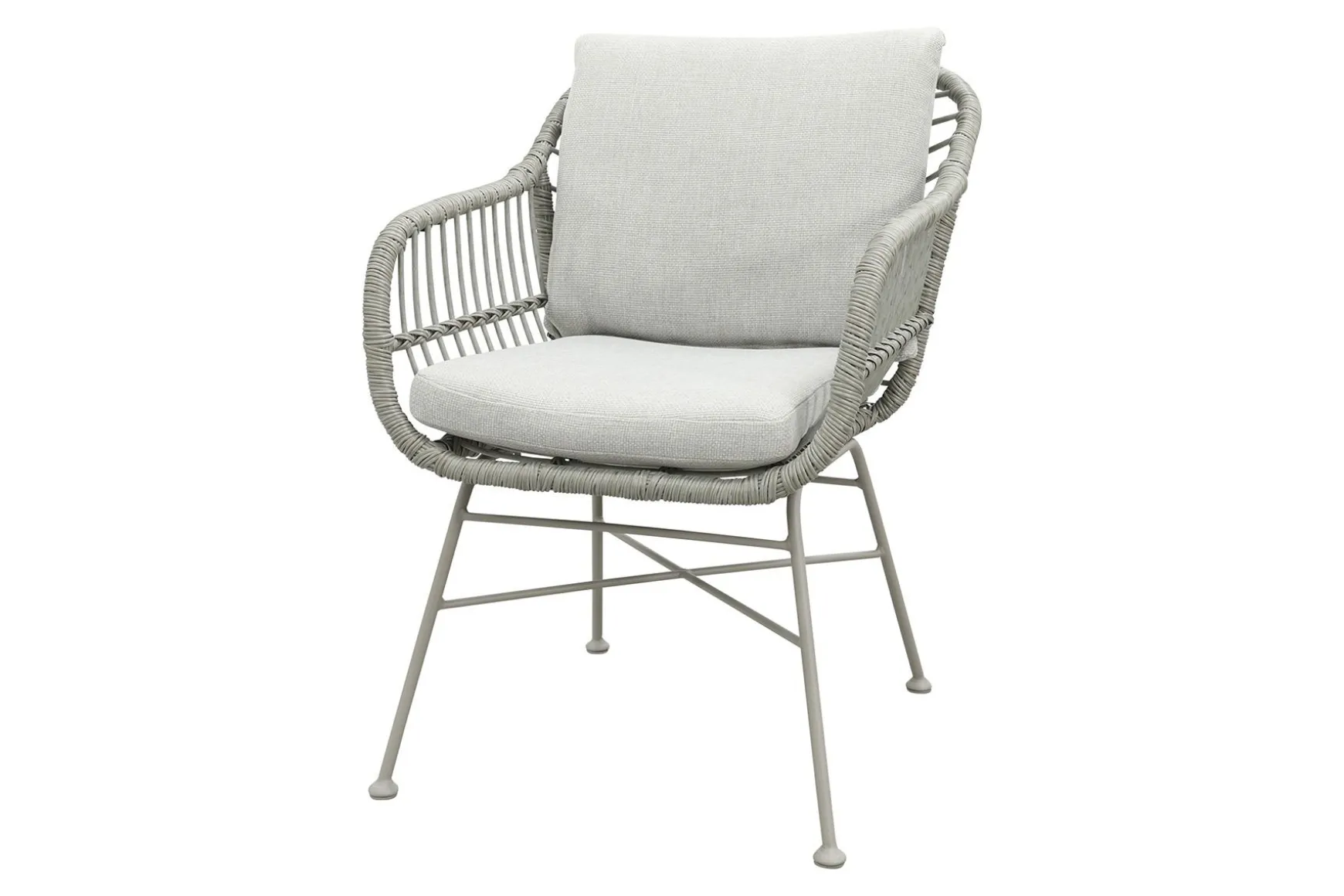 GI Margriet wicker dining tuinstoel - Taupe