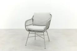 GI Margriet wicker dining tuinstoel - Taupe