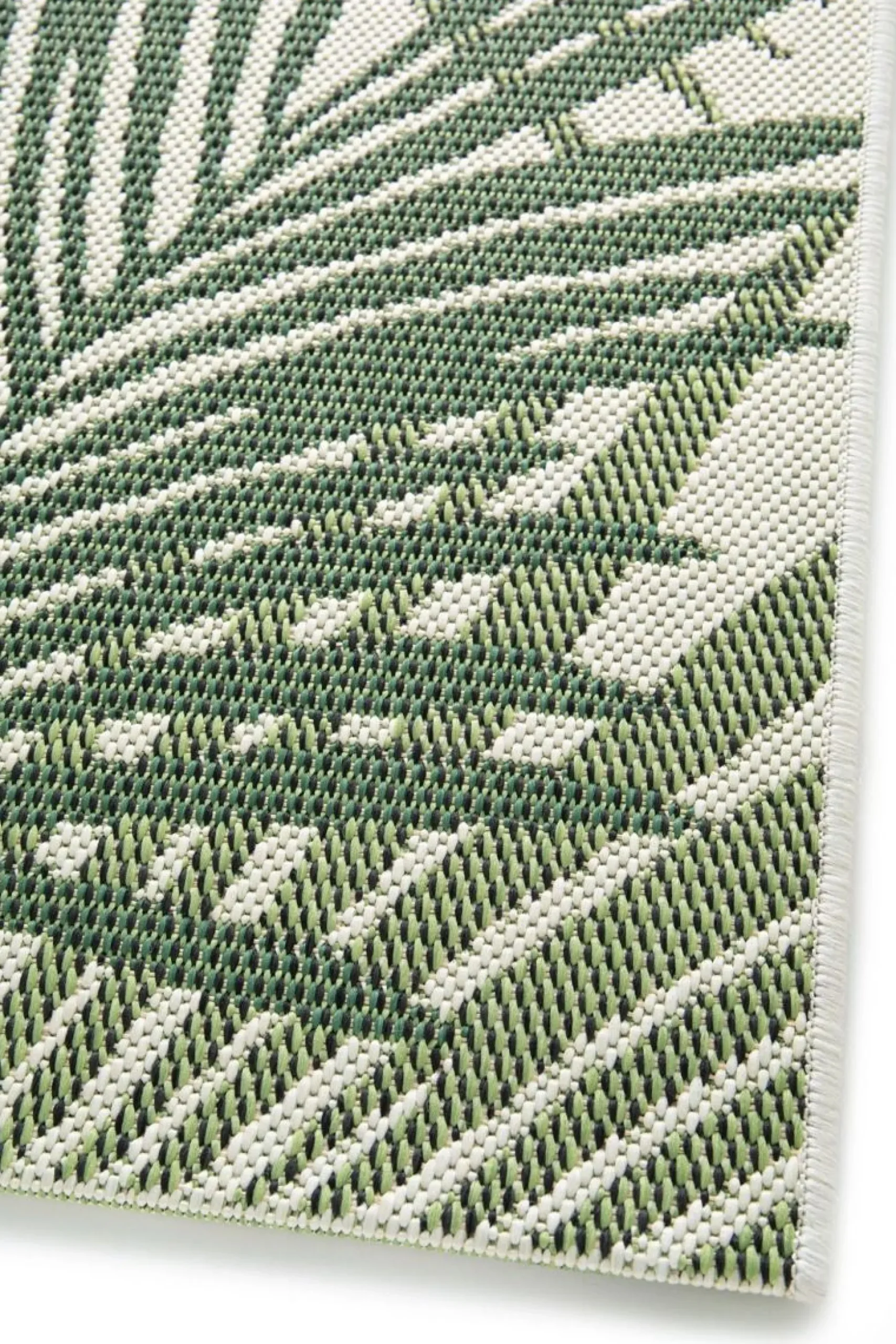 GI Naturalis buitenkleed 160x230 cm. - Palm Leaf Groen