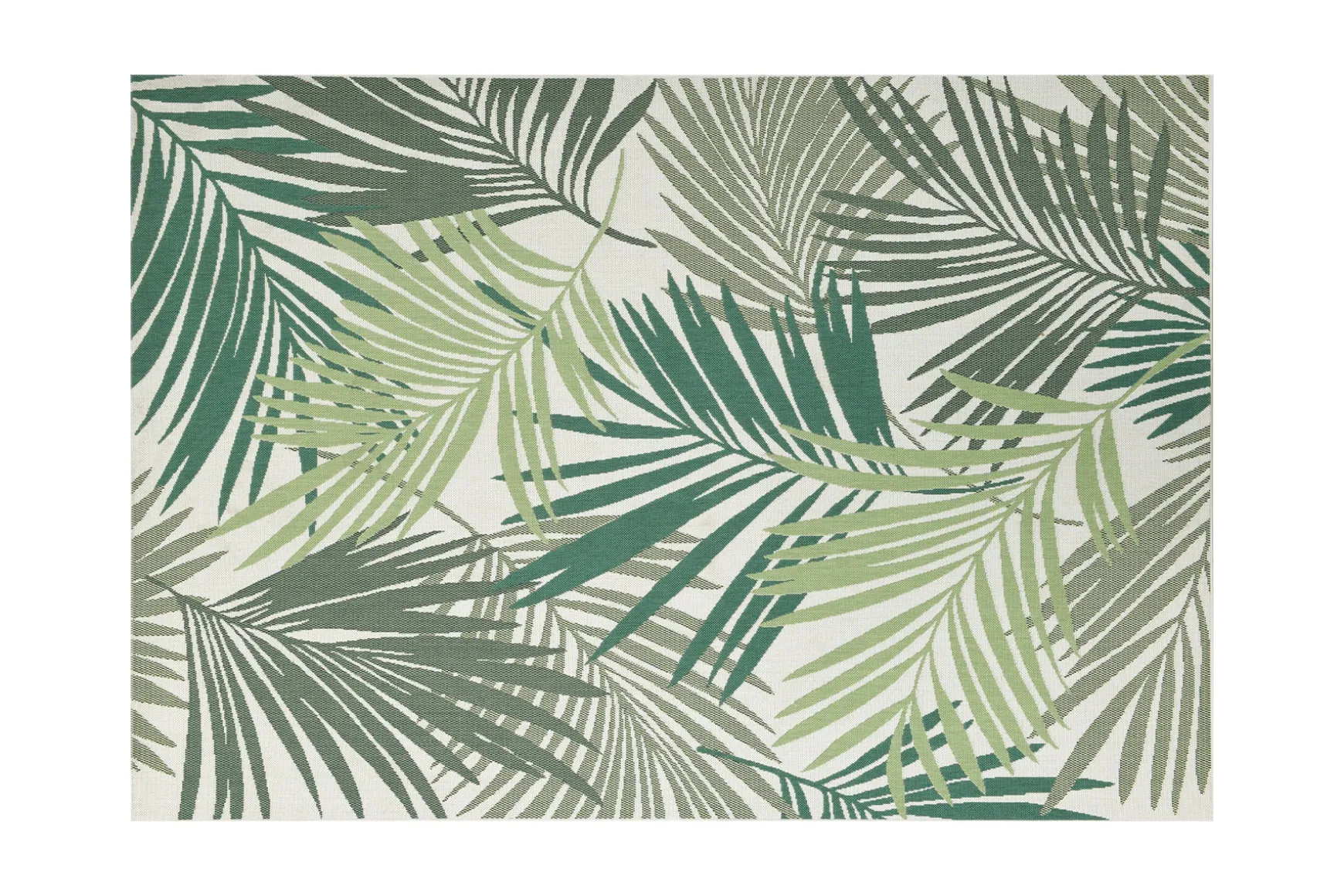 GI Naturalis buitenkleed 160x230 cm. - Palm Leaf Groen