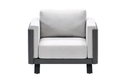 GI Realdo loungestoel - Carbon black/Zand