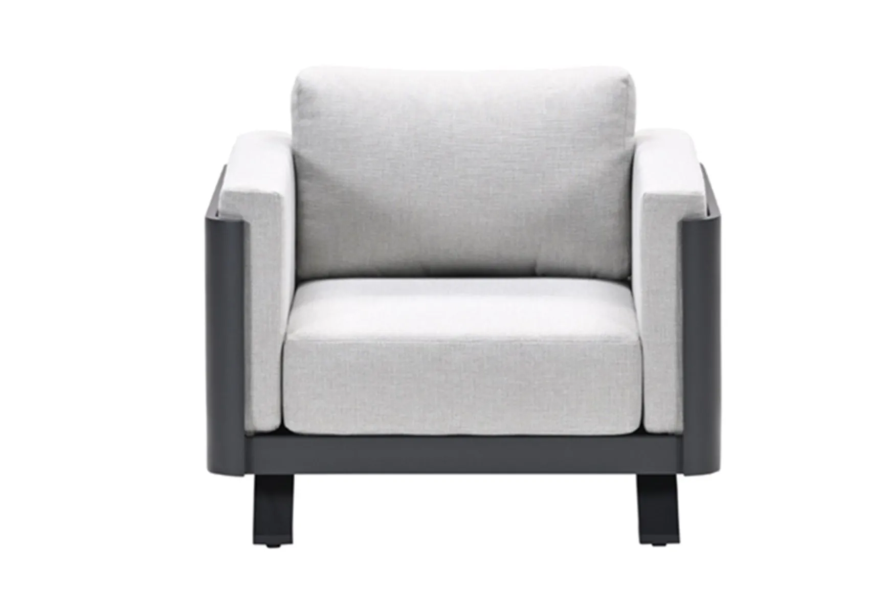 GI Realdo loungestoel - Carbon black/Zand