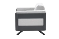 GI Realdo loungestoel - Carbon black/Zand