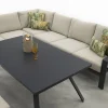 GI Rondo lounge- diningset (6-delig) - Carbon Black/Desert