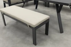GI Rondo lounge- diningset (6-delig) - Carbon Black/Desert