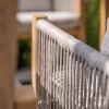 GI Sardinia dining fauteuil - Aluminium Teak look/Zand