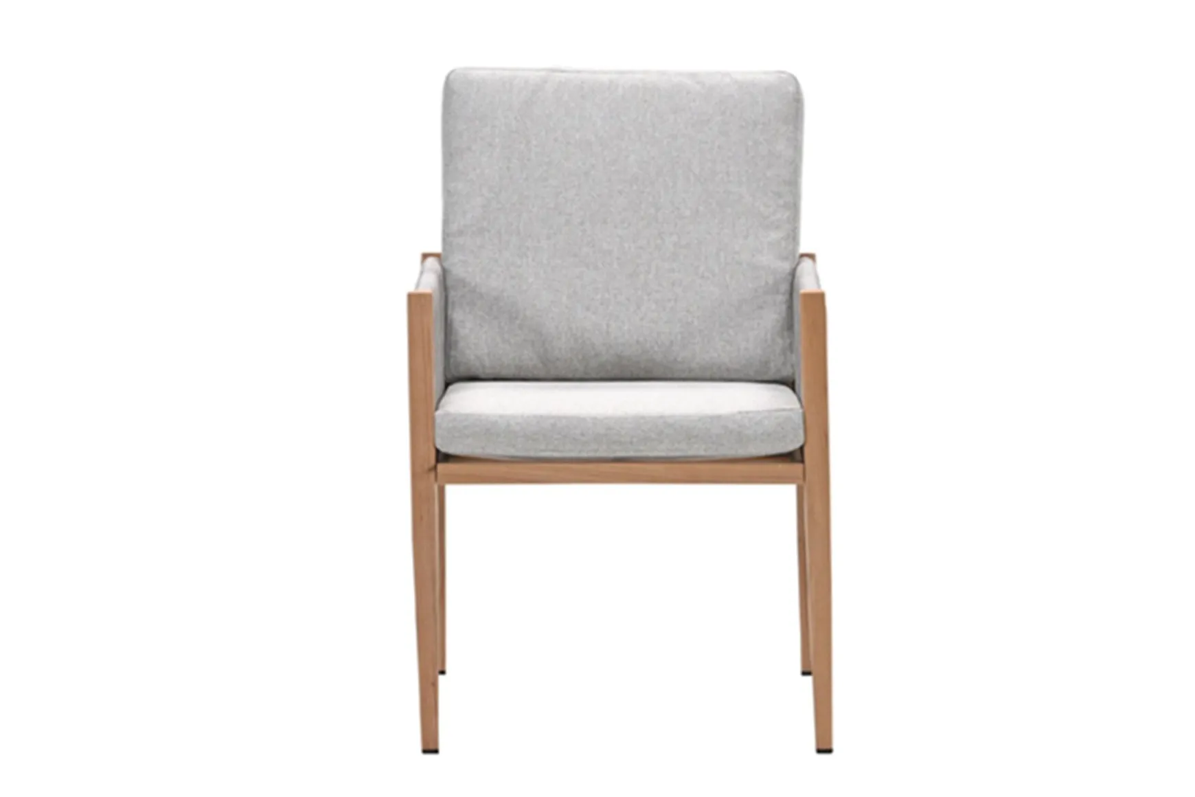 GI Sardinia dining fauteuil - Aluminium Teak look/Zand