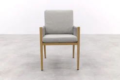 GI Sardinia dining fauteuil - Aluminium Teak look/Zand