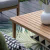 GI Sardinia stoel-bank loungeset (4-delig) - Aluminium Teak look/Zand OP=OP