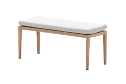 GI Sardinia tuinbank - Aluminium Teak look/Zand