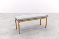 GI Sardinia tuinbank - Aluminium Teak look/Zand