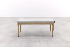 GI Sardinia tuinbank - Aluminium Teak look/Zand