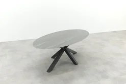 GI Scotland ovale tuintafel 230x115 cm. - Carbon Black