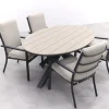 GI Sergio / Edison 180 x 115 cm. tafel - ovale tuinset