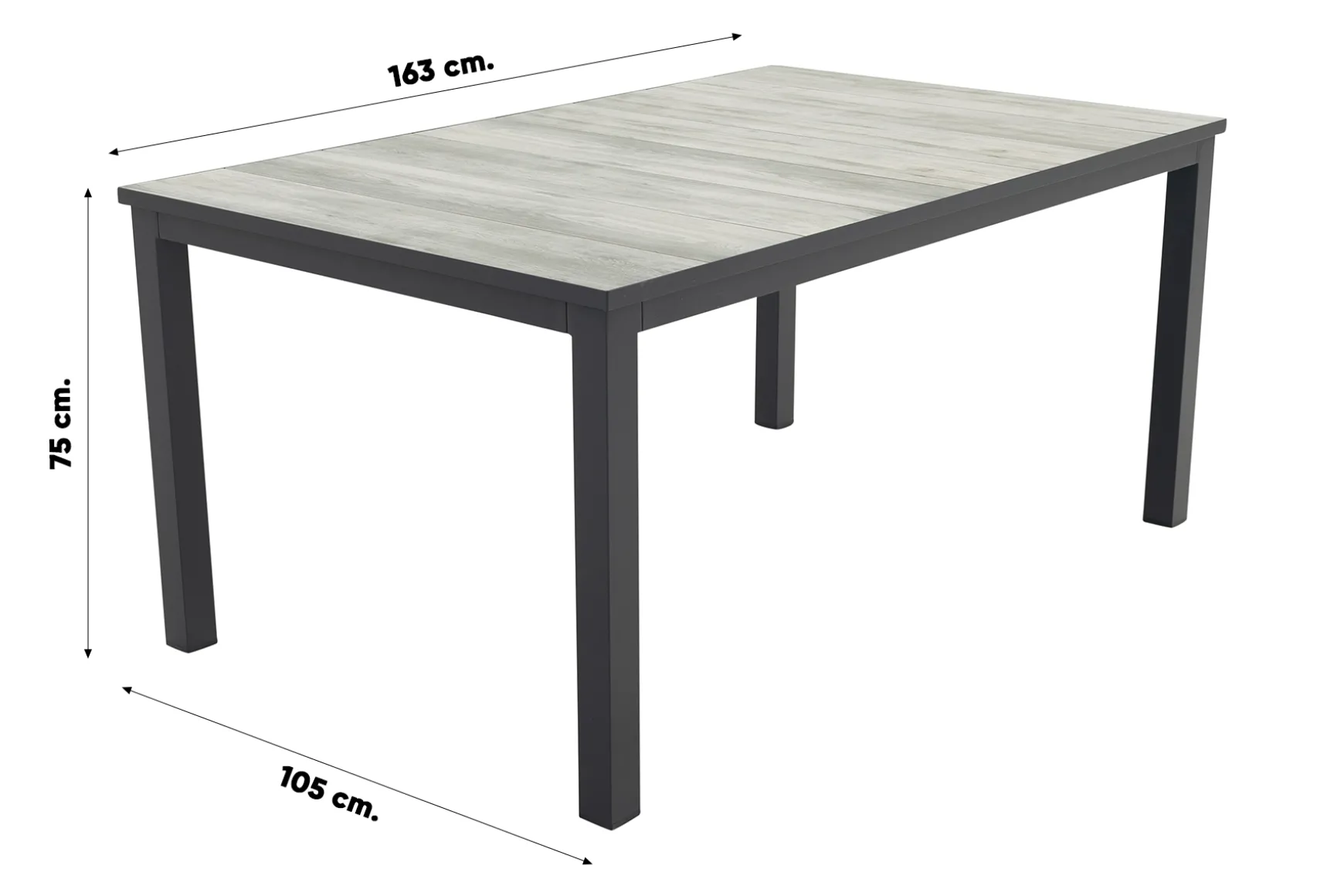 GI Sergio/Hartman Comino tuinset (5-delig) - 163x105 cm.