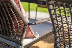 GI Swifty rope stapelbare tuinstoel - Carbon Black