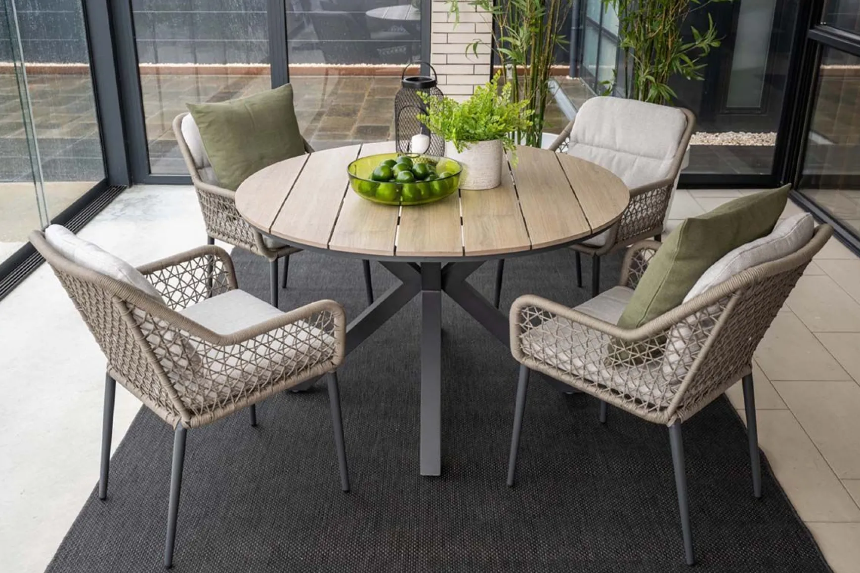 GI Toledo dining tuinstoel - Taupe/Zand