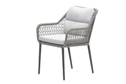 GI Toledo/Edison Ø122 cm. (5-delig) - ronde tuinset