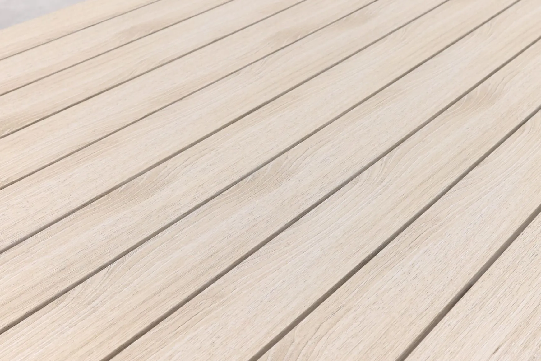 GI Vigo Dining tuintafel 160x90 cm. - Light Teak look