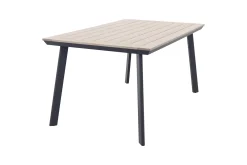 GI Vigo Dining tuintafel 160x90 cm. - Light Teak look