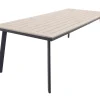 GI Vigo Dining tuintafel 230x100 cm. - Light Teak look