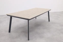 GI Vigo Dining tuintafel 230x100 cm. - Light Teak look