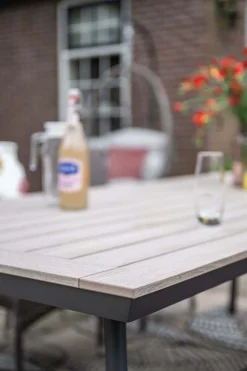 GI Vigo Dining tuintafel 230x100 cm. - Light Teak look