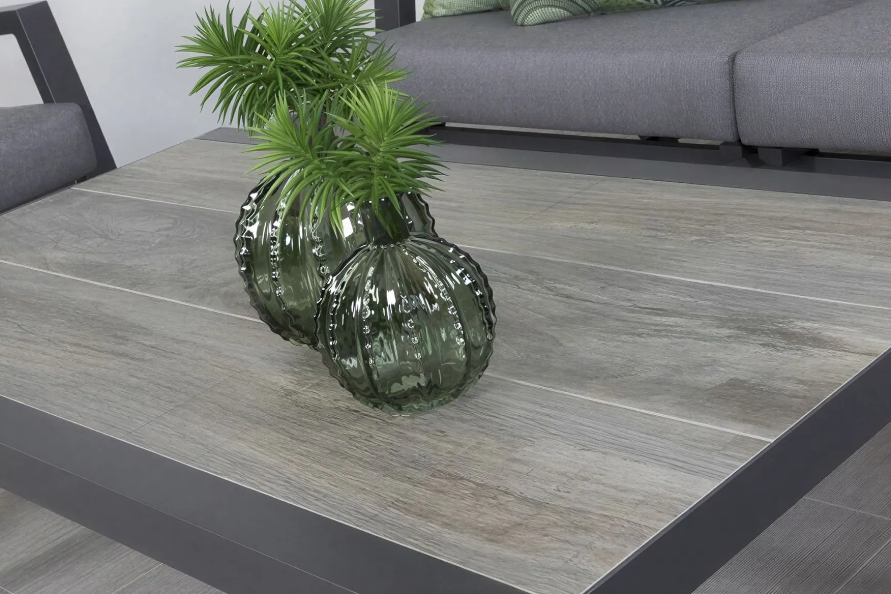 Hammelton loungetafel 120x70 cm. - Antraciet