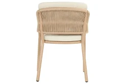 Hartman Altea/Valencia ovale tuinset voor 6 personen 220x100 cm. - Cappuccino