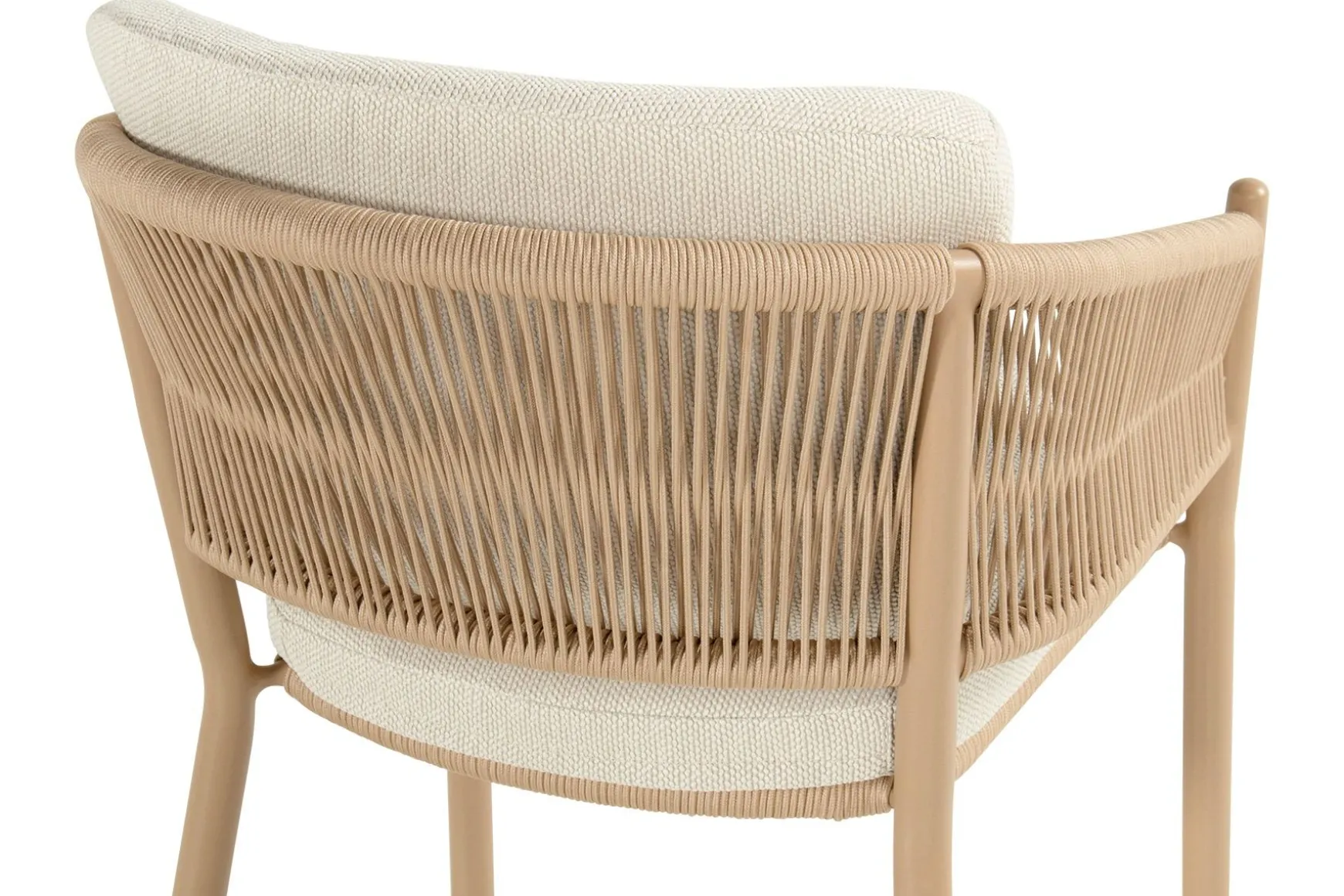 Hartman Altea/Valencia ovale tuinset voor 6 personen 220x100 cm. - Cappuccino