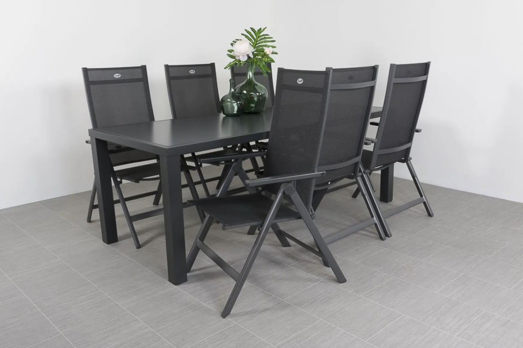 Hartman Aruba/Alma 210 cm. tuinset - 7-delig verstelbaar