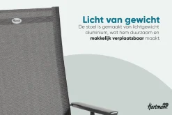 Hartman Aruba verstelbare tuinstoel