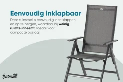 Hartman Aruba verstelbare tuinstoel