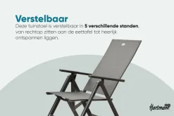 Hartman Aruba verstelbare tuinstoel