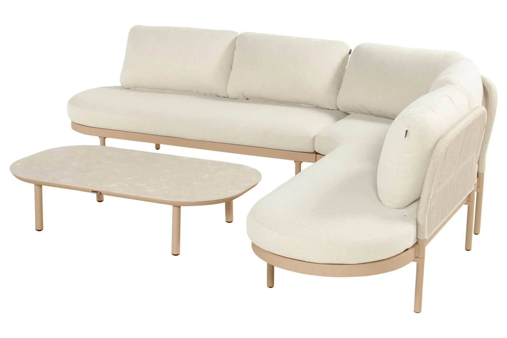 Hartman Bilbao loungetafel 130x70 cm. - Cappuccino