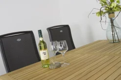 Hartman Da Vinci/Sonata 4-persoons verstelbare tuinset 160x90 cm. - Teak