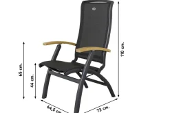 Hartman Da Vinci standenstoel - Teak armleuning